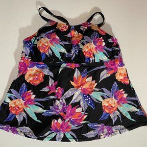 St. John's Bay Floral Tankini Swim Top
